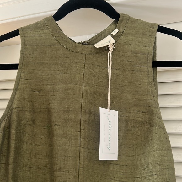NWT Julia Amory Baby Jane dress moss, size S - Picture 2 of 4